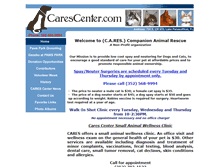 Tablet Screenshot of carescenter.com